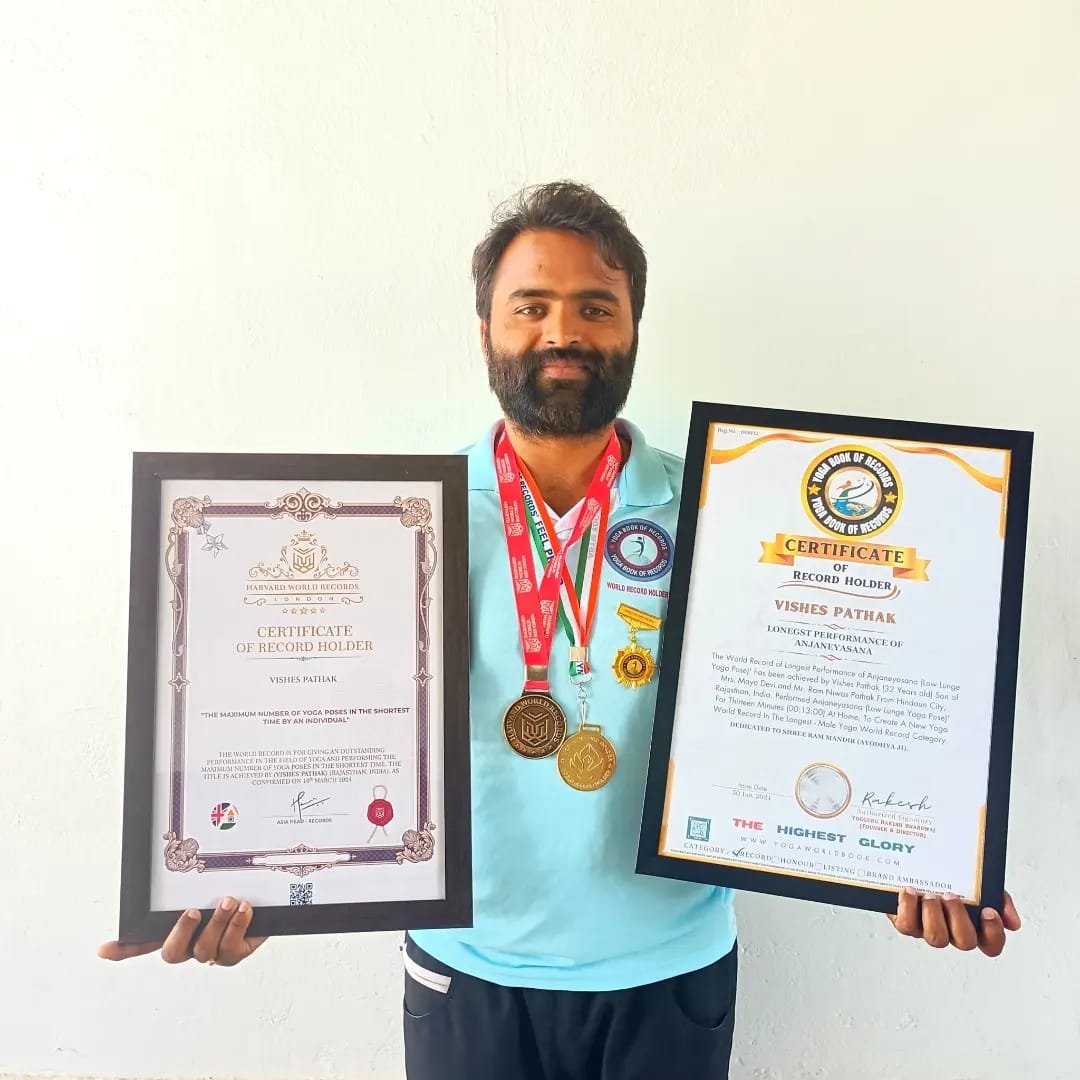 Yoga World Record Holder